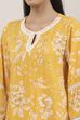 Red Floral Lace Work Straight Suit Set image number 1