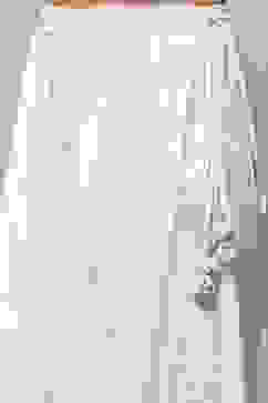 Ivory Cotton Anarkali Kurta Sharara Suit Set image number 2