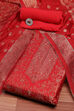 Mustard Yellow Silk Blend Woven Unstitched Suit Set image number 0
