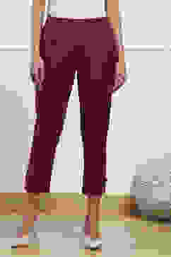 Towny Port Cotton Blend Narrow Pants image number 4