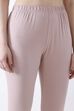 Pink Cotton Lycra Churidar image number 1