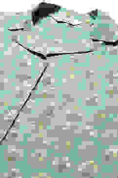 Mint Cotton Printed 2 Piece Sleepwear Set image number 1