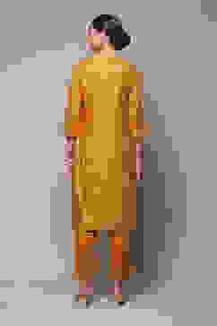 Ochre Rayon Flared 2 Piece Set image number 4