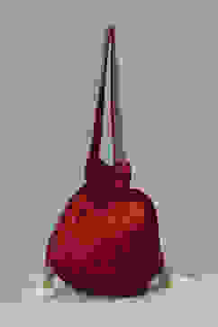 Maroon Fabric Potli Bag image number 2