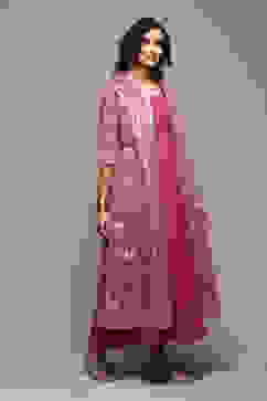 Falsa Polyester Straight Printed Dress image number 4