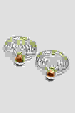 Red Brass Earrings image number 2