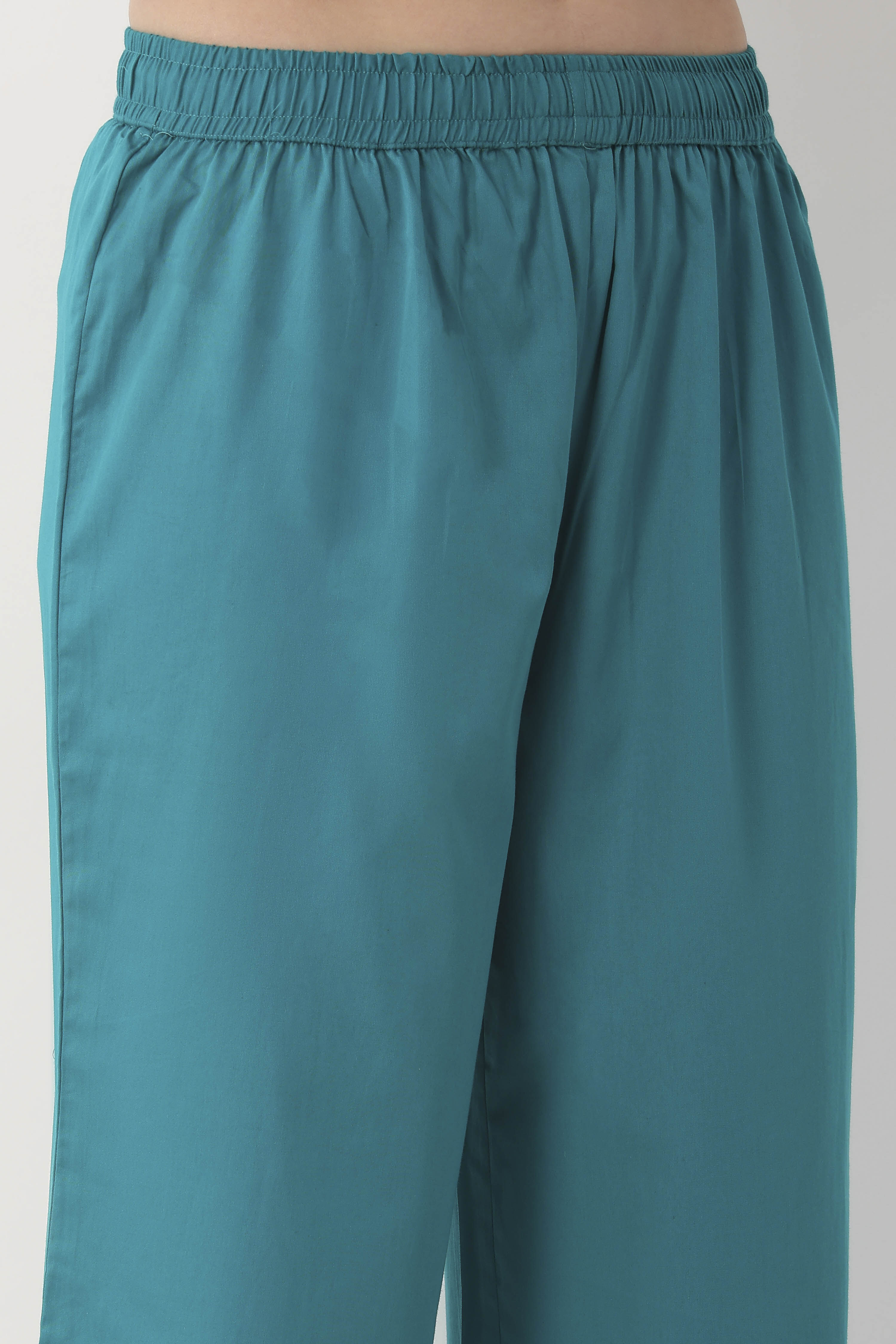 Turq Cotton Regular Pants image number 1