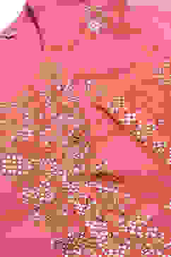 Pink Art Silk Straight Kurta Palazzo Suit Set image number 1