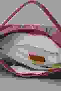 Tan PU Hobo Bag image number 5