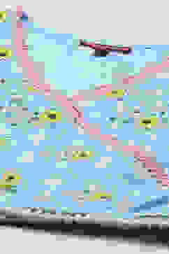 White Tiered Lehenga With Printed Blouse & Net Dupatta image number 1