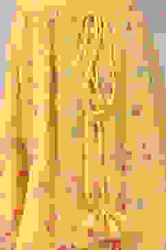 Yellow Art Silk Lehenga Set image number 2