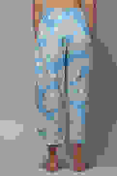 Teal LIVA Straight Palazzo image number 2