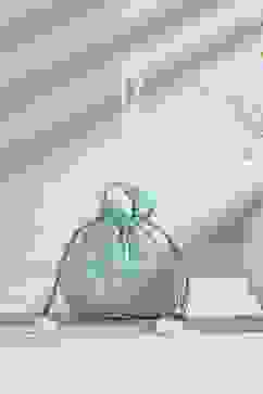 Green Fabric Potli Bag image number 0