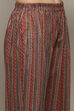 Green Cotton Unstitched Suit set image number 3