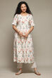 Natural Rayon Straight Printed Kurta