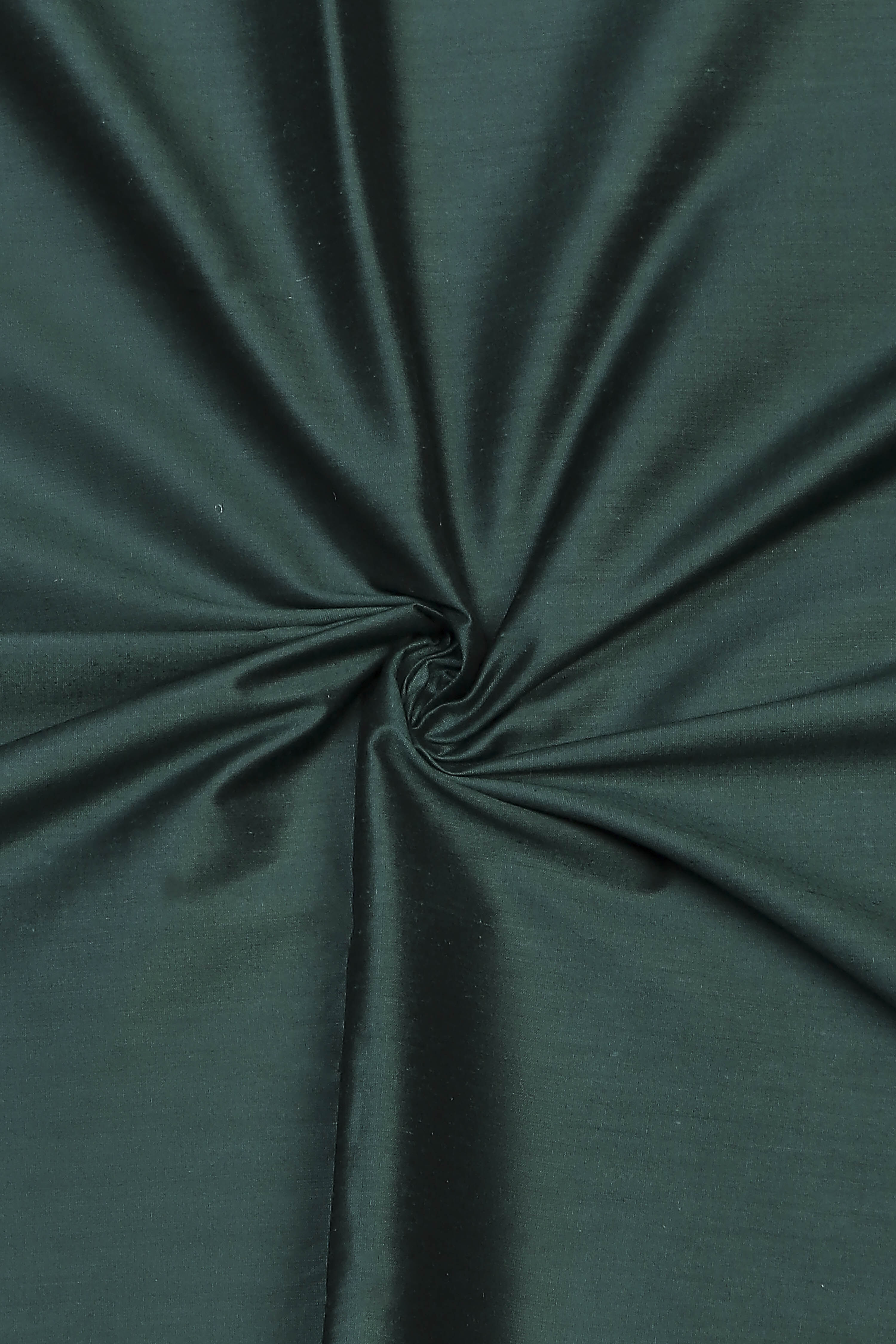 Green Black Poly Cotton Banarasi Unstitched Suit Set image number 2