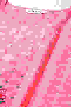 Pink LIVA Straight Printed Kurta image number 1