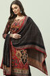 Blue LIVA Straight Kurta Palazzo Suit Set image number 0