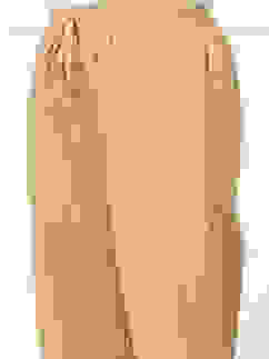 Beige Cotton Regular Solid Pants image number 1