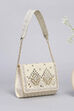 Ivory Polycotton Clutch image number 4