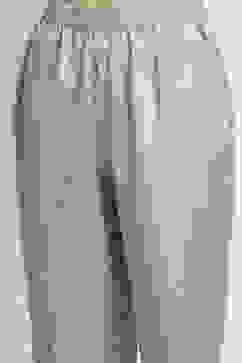 Blue Chanderi Machine Embroidered Unstitched Suit Set image number 3