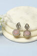 Light Pink Kundan Festive Drop & Danglers image number 0