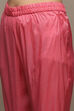 Pink Modal Machine Embroidered Unstitched Suit Set image number 3