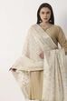 White Striped Elegant Dupatta image number 1