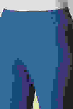 Blue Cotton Blend Anarkali Kurta Churidar Suit Set image number 2