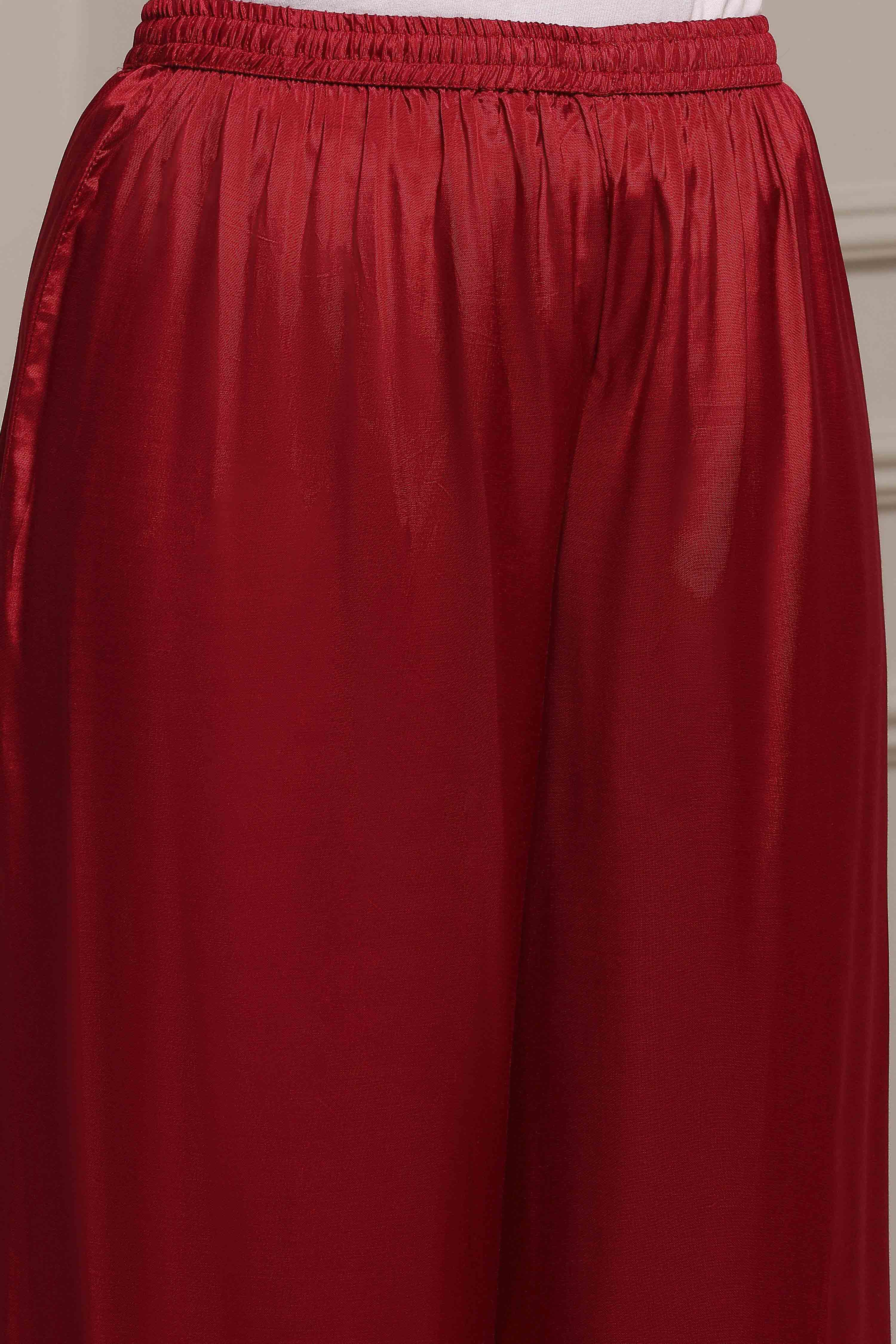 Lime Green Cotton A-Line Yarndyed Suit Set image number 2