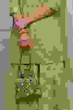 Gold Fabric Potli Bag image number 7