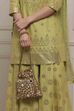 Gold Fabric Potli Bag image number 7