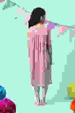 Pink Cotton Printed Sleepwear image number 3