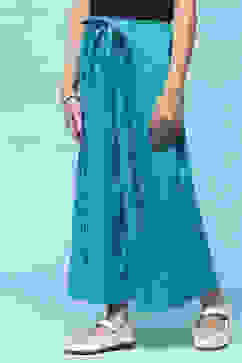 Turq Tencel Dobby Flared Pant image number 2