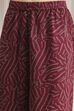 Berry Printed Straight Kurta Set image number 2