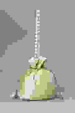 Peach Fabric Potli Bag image number 2