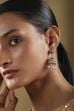 Light Pink Alloy Jhumka image number 4