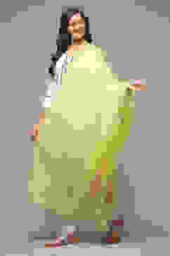 Yellow Cotton Dupatta image number 0