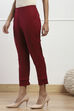 Towny Port Cotton Blend Solid Pants image number 2