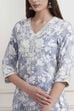 Yellow Viscose Rayon Straight Kurta image number 1