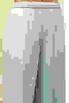 Aqua Cotton Silk Embroidered Straight Suit Set image number 2