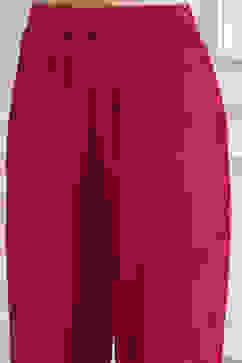 Red Printed Kaftan Style Kurta Set image number 2