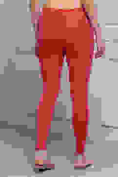 Pink Cotton Blend Solid Churidar image number 5