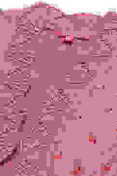 Pink Acrylic Blend Front Open Shrug image number 1