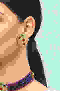 Multicolour Alloy Necklace Set image number 1