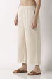 Natural Cotton Straight Palazzos image number 2
