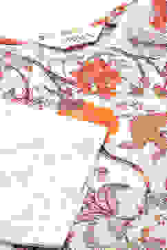 Off White Rayon Asymmetric Kurta Palazzo Suit Set image number 1