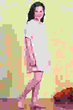 Pink Cotton Yarndyed Sleepwear image number 3