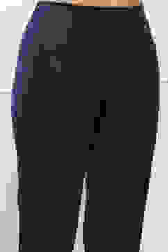 Navy Cotton Slim Pants image number 1