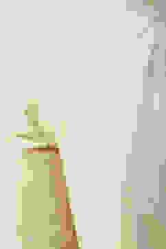 Beige Poly Viscose Solid Pant image number 1